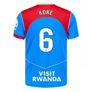 Atletico Madrid Koke #6 Alternativní Dres 2025-26 Krátký Rukáv